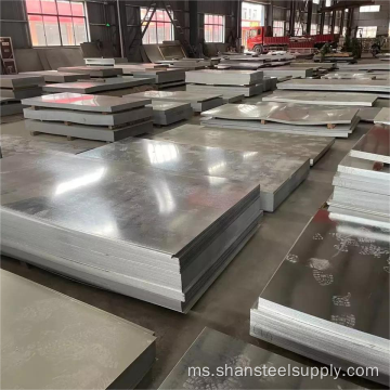 Menghasilkan plat keluli 600-1250mm Galvanized bersalut sejuk dilancarkan